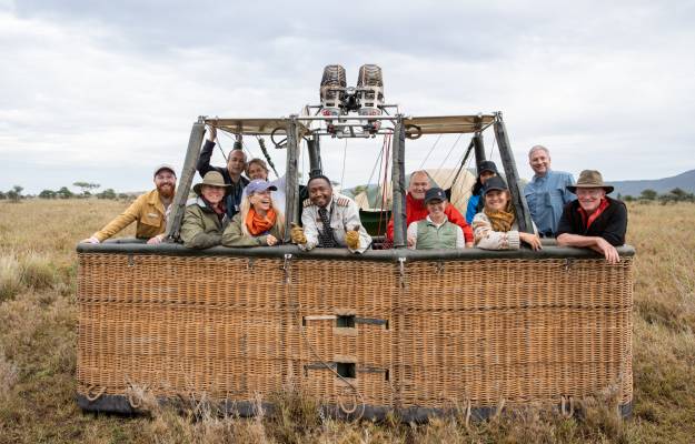 Hot Air Balloon, Serengeti