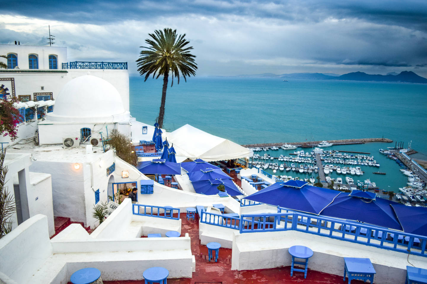 Sidi Bou Said, tunisia