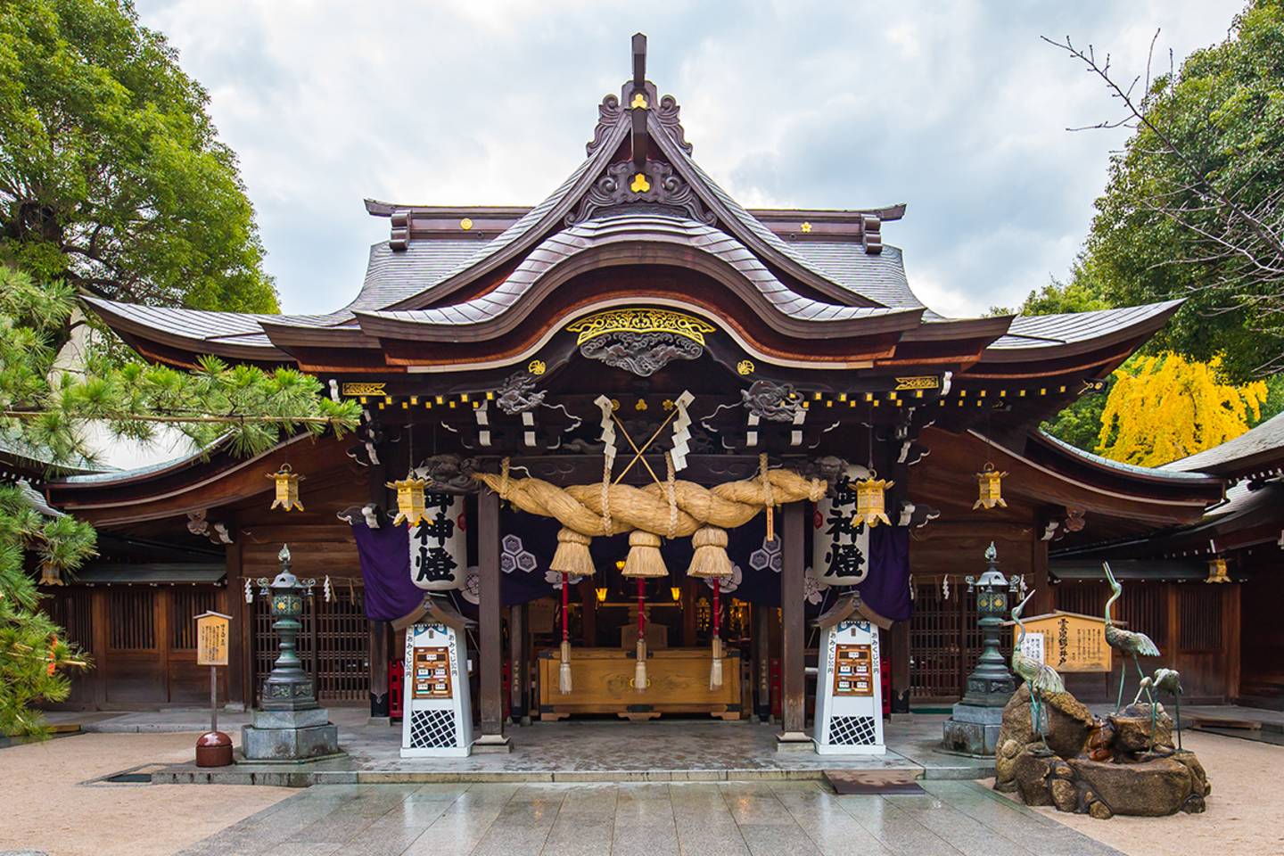 Kushida Shrine, Kyushu, Japan